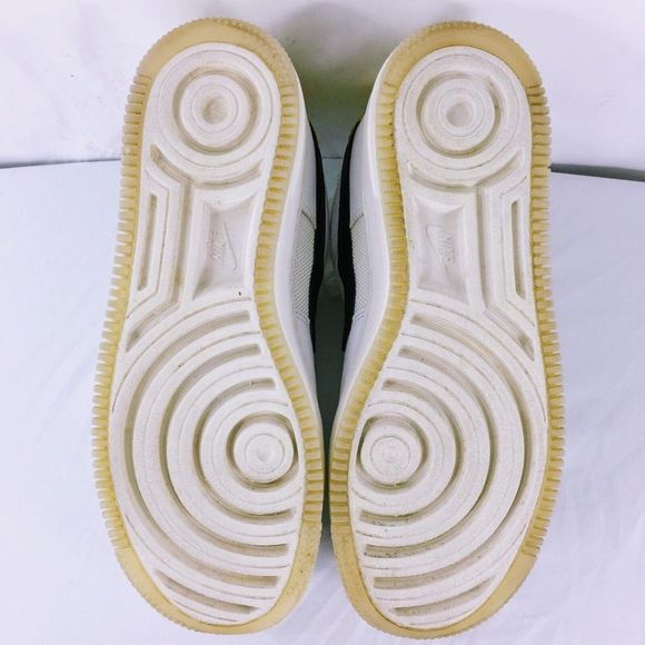 Nike Air Force 1 Shadow Womens Go The Extra Smile Sneaker White Leather Sz 9 - Picture 9 of 9